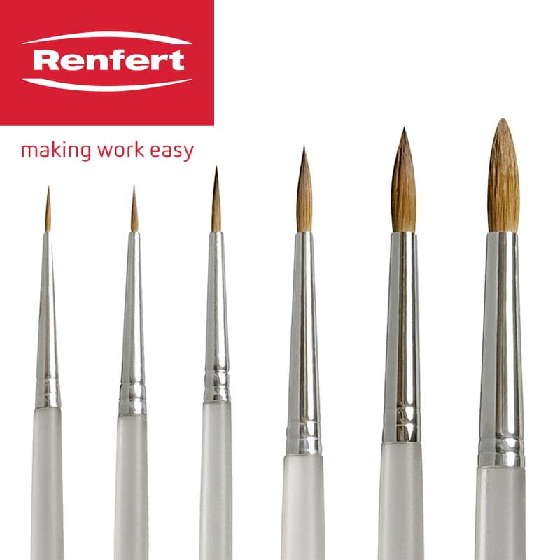 Renfert Kolinsky Brush Madina Dental Supply